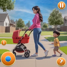 Symbol von Mother Simulator Family Game