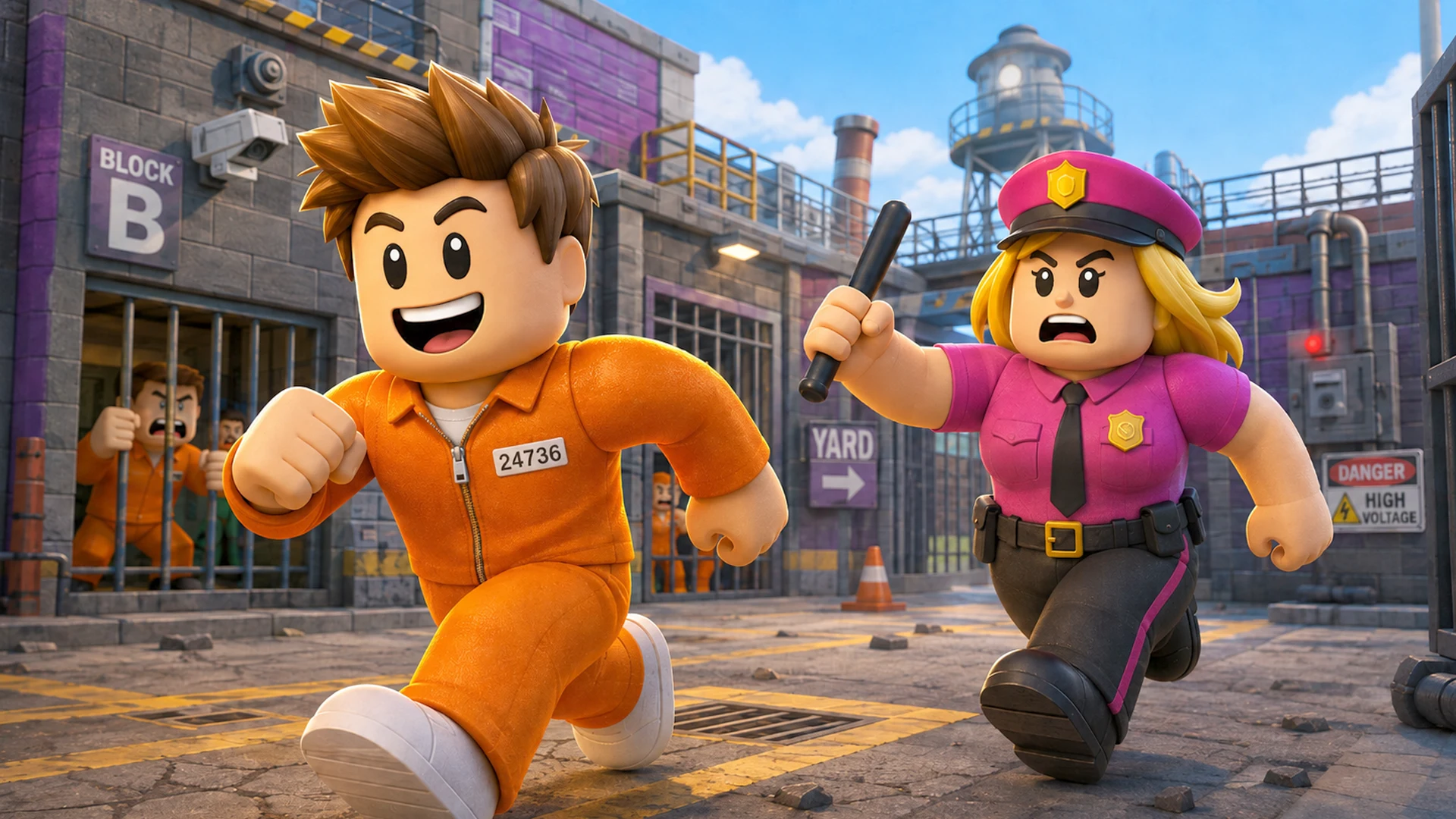 Prison Runner: Obby Escape 3D screenshot