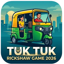Icono de Tuk Tuk Auto Rickshaw Game 3D